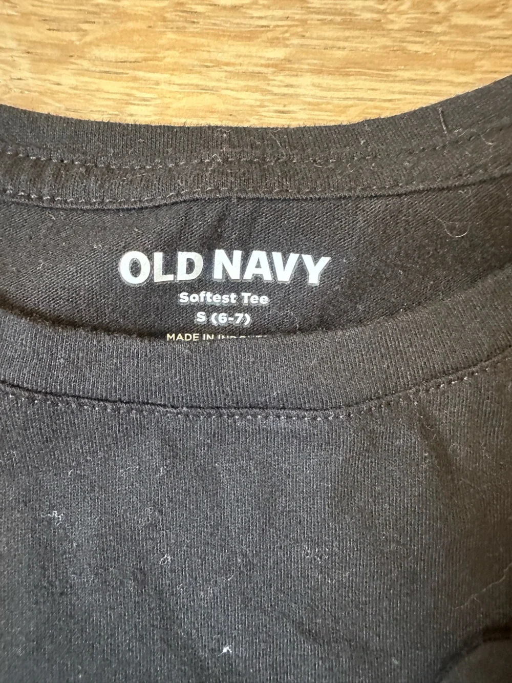 Old Navy Crew Neck Long Sleeve Tee Black S